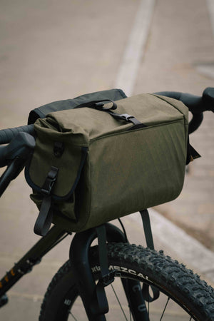 Wizard Works X The Woods Cyclery Badjelly Bar and Saddle Bag - Olive