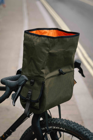 Wizard Works X The Woods Cyclery Badjelly Bar and Saddle Bag - Olive