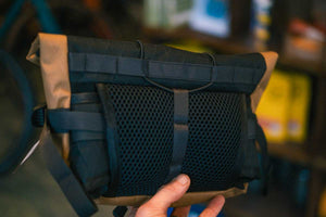 Wizard Works X The Woods Cyclery Snagla Hip Pack / Bar Bag - Black/Coyote
