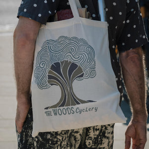 The Woods Cyclery Tote Bag