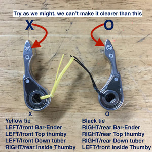 Rivendell Friction Shifter - Silver 2