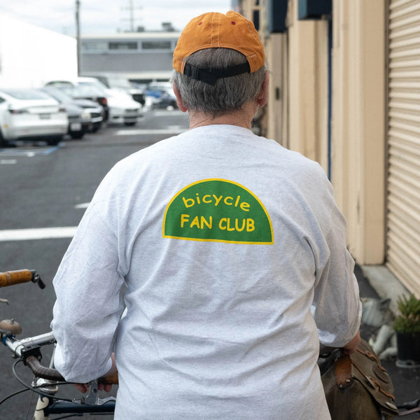 Rivendell 'Bicycle Fan Club' Long sleeve t-shirt Ash