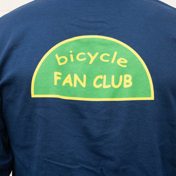 Rivendell 'Bicycle Fan Club' Long sleeve t-shirt Navy