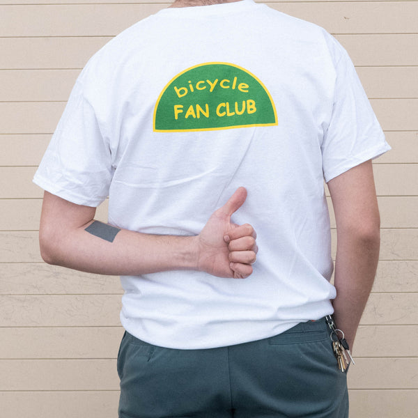 Rivendell 'Bicycle fan Club' Short sleeve T-shirt White