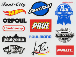 Paul Components Cease-And-Desist Sticker Sheet