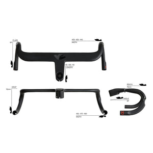 Columbus Cento Gravel Integrated Handlebar