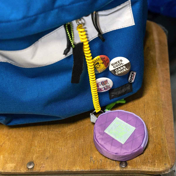 Blue Lug Coin Pouch