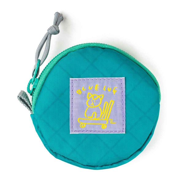 Blue Lug Coin Pouch