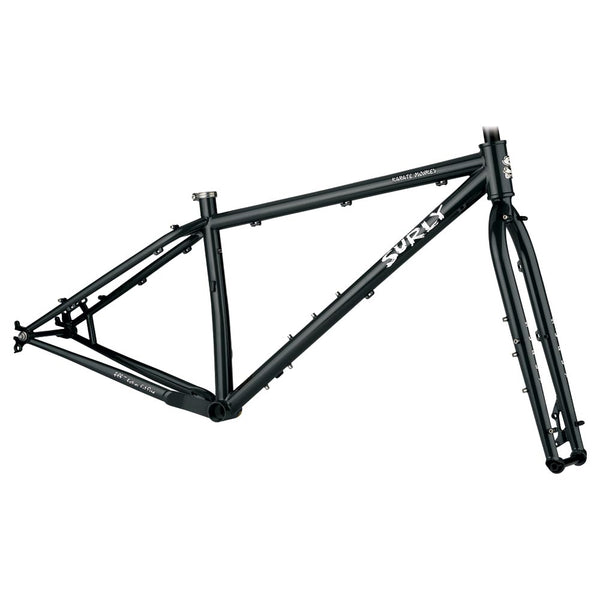 Surly Karate Monkey Frameset - Hi-Vis Black