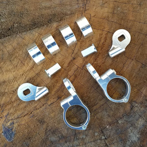 Rivendell - ThumbShifter Mount handlebar clamp for Silver shifters
