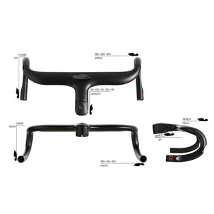 Columbus Spirit Road Integrated Handlebar