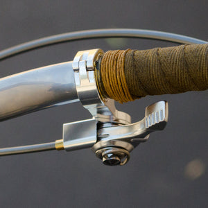 Rivendell - ThumbShifter Mount handlebar clamp for Silver shifters
