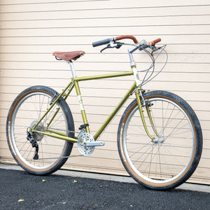 Rivendell Joe Appaloosa Frameset - Lime Olive