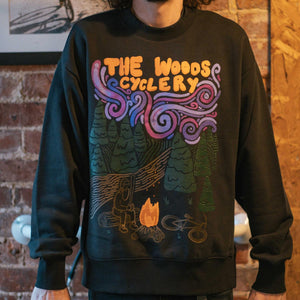 The Woods Cyclery Campfire Sweatshirt