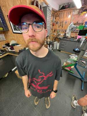 The Woods Cyclery - Kick Ass T-shirt